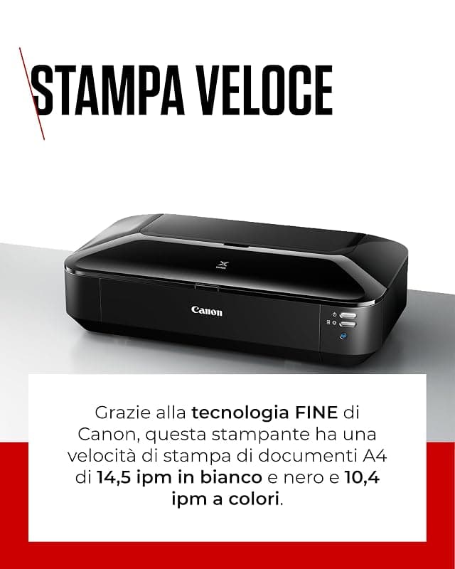 Canon Stampante INK-JET Pixma IX6850 A3+ WIFI 8747B006 — miniatura 5