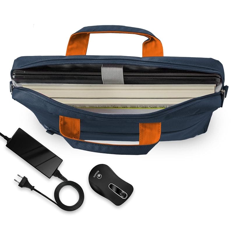 Atlantis Borsa Notebook Delux 15,6" Blu P004-S410-A6-16 — miniatura 6