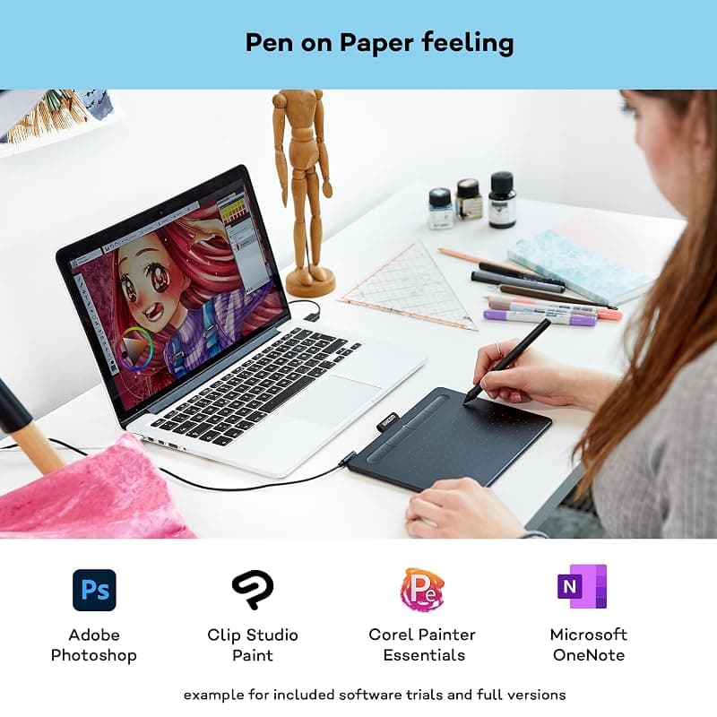 Wacom Tavoletta Grafica con Penna Small S CTL-4100K-S — miniatura 4