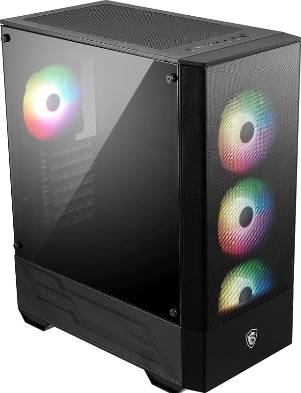 MSI Case ATX MID-Tower Mag Forge Mag F112R Nero Argb No Alim 306-7G16X23-809 — miniatura 5