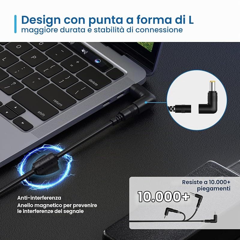 Ewent Alimentatore Universale Automatico 45W per Notebook EW3963 — miniatura 7
