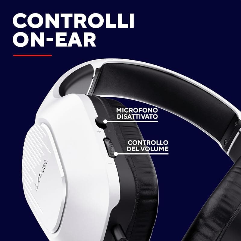 Trust Cuffie GXT415PS Zirox Gaming per PS5 con Microfono 24993 — miniatura 6