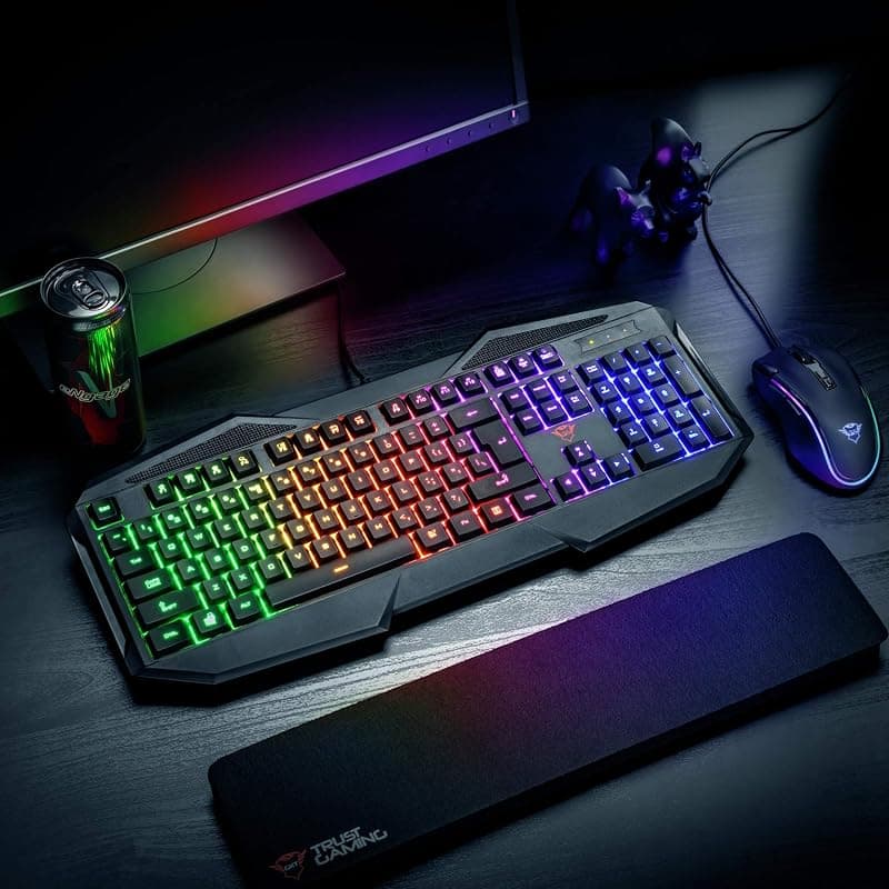 Trust Gaming GXT 830-RW Avonn Tastiera da Gioco Illuminata, Nero [Layout Italiano] — miniatura 3