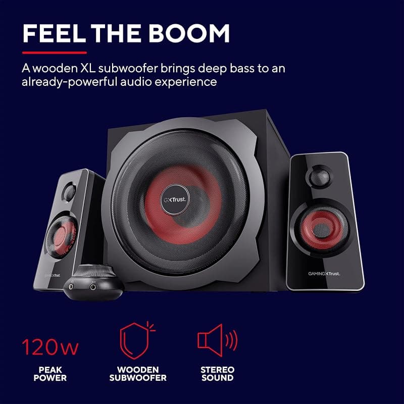 Trust Casse Acustiche Tytan GXT38 2.1 60W RMS 19023 — miniatura 2