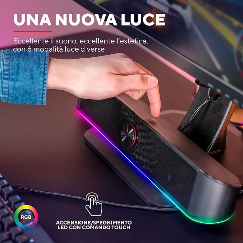 Trust GXT 619 Thorne Nero 2.0 canali 6 W — miniatura 4