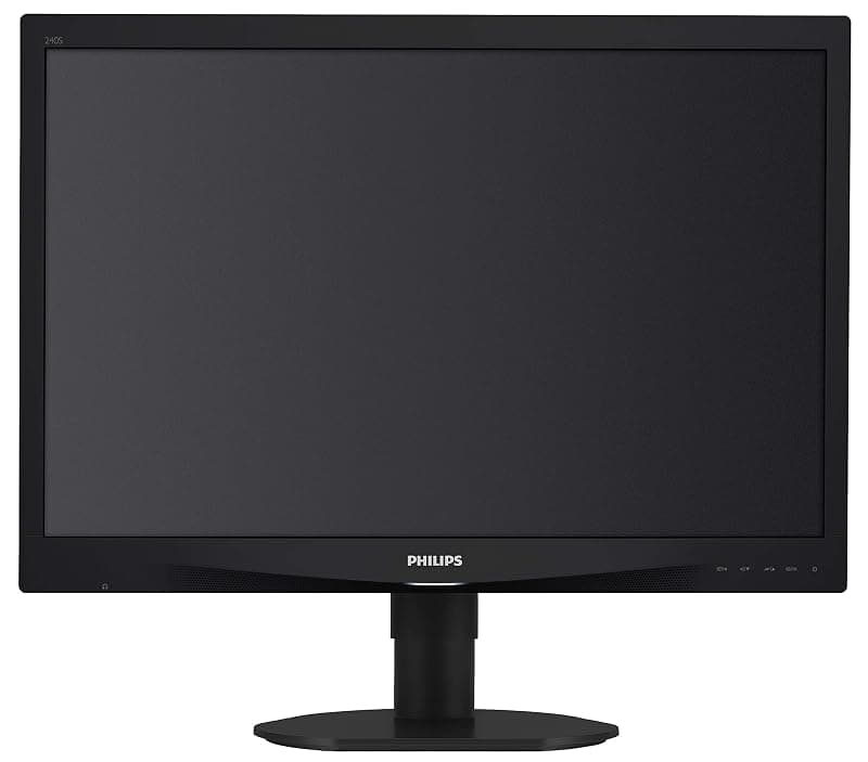 Philips 240S4QYMB Monitor 24" IPS Formato 16:10, 1920 * 1200, Regolabile in Altezza, Pivot, Girevole, Inclinabile, Dispay Port, DVI, VGA, Casse Integrate, Vesa, Flicker Free, Nero — miniatura 5