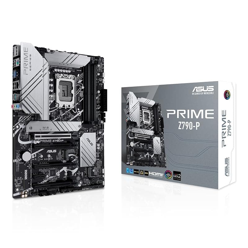 ASUS PRIME Z790-P, Scheda Madre Intel ATX, Slot DDR5, Nera