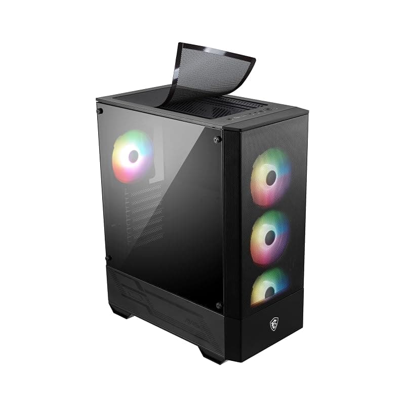MSI Case ATX MID-Tower Mag Forge Mag F112R Nero Argb No Alim 306-7G16X23-809 — miniatura 6
