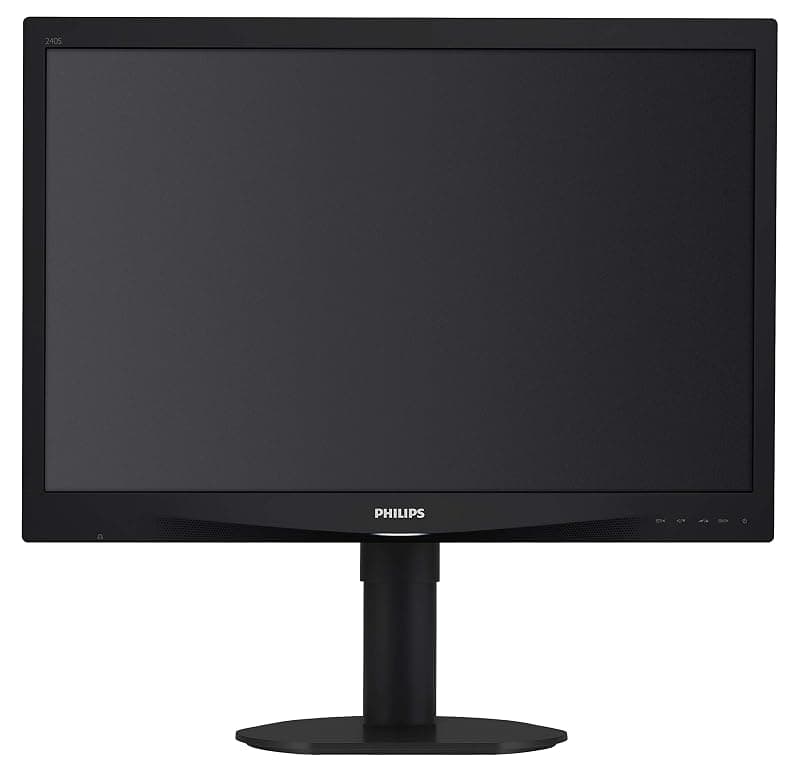 Philips 240S4QYMB Monitor 24" IPS Formato 16:10, 1920 * 1200, Regolabile in Altezza, Pivot, Girevole, Inclinabile, Dispay Port, DVI, VGA, Casse Integrate, Vesa, Flicker Free, Nero — miniatura 6