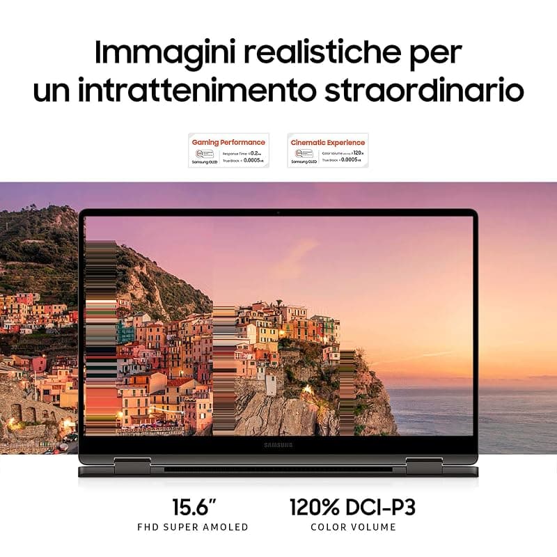 Samsung Galaxy Book3 360 Laptop, 15.6" Super AMOLED, S Pen, Intel EVO, Intel Core i7-1360P 13th gen, 16GB RAM, 512GB SSD, Windows 11 Home, Graphite — miniatura 5