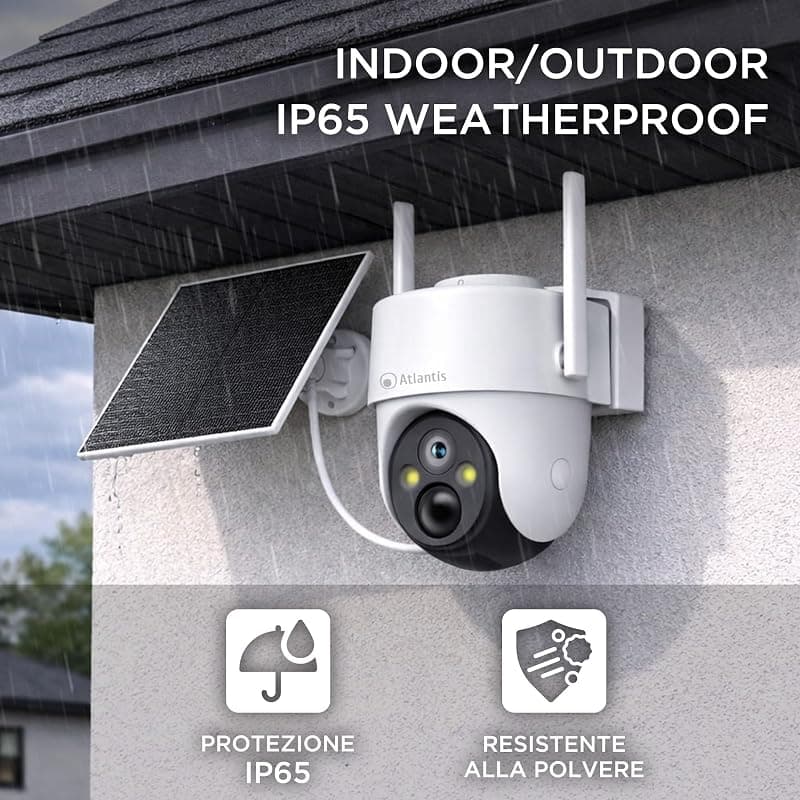 Atlantis Telecamera OUT-Door Volta Pro 4G/LTE Motorizzata con Batteria e Pannello Solare A16-VL70P-4G — miniatura 9