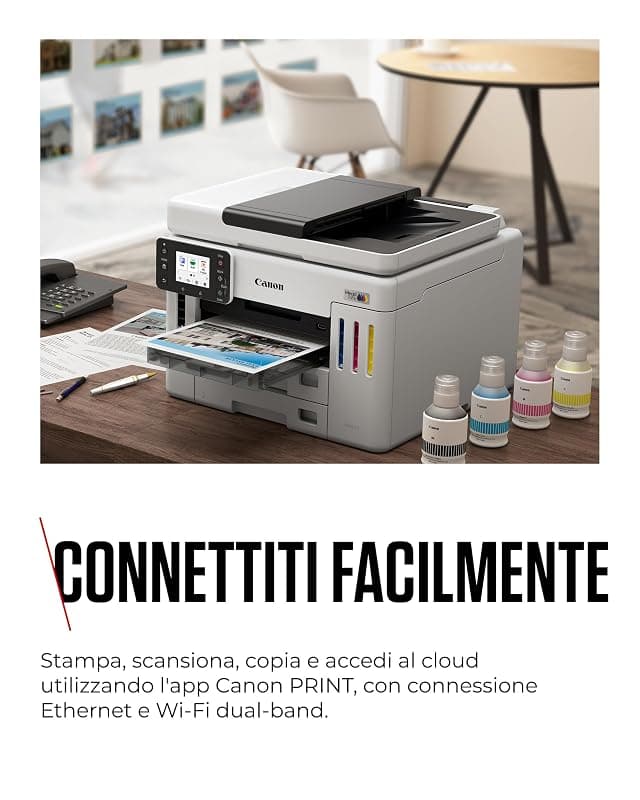 Canon MAXIFY GX7150 Stampante Multifunzione a Serbatoio Inchiostro — miniatura 6