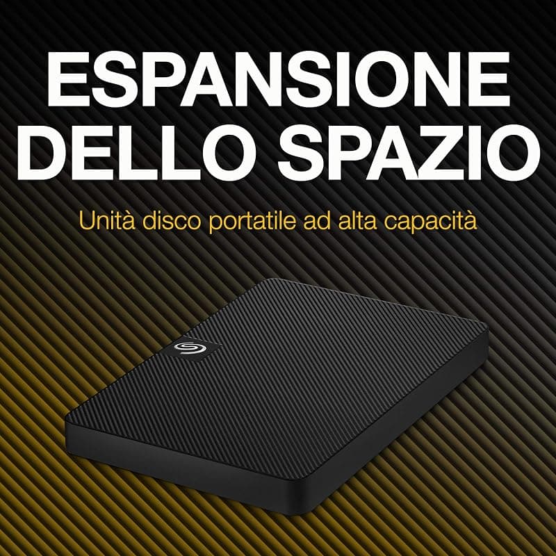 Seagate Expansion, 2 TB, External Hard Drive HDD, 2.5 Inch, USB 3.0, PC & Notebook, 2 Years Rescue Services (STKM2000400) — miniatura 3