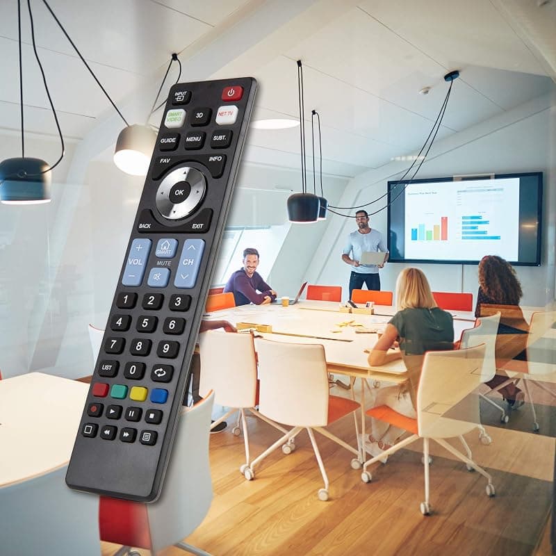 Ewent EW1576 - Telecomando di Ricambio per TV e Smart TV Lg, Samsung, Sony, Panasonic e Philips. Funziona con Tutti i Televisori LCD LED Hdtv 3D Smart TV il Telecomando — miniatura 2