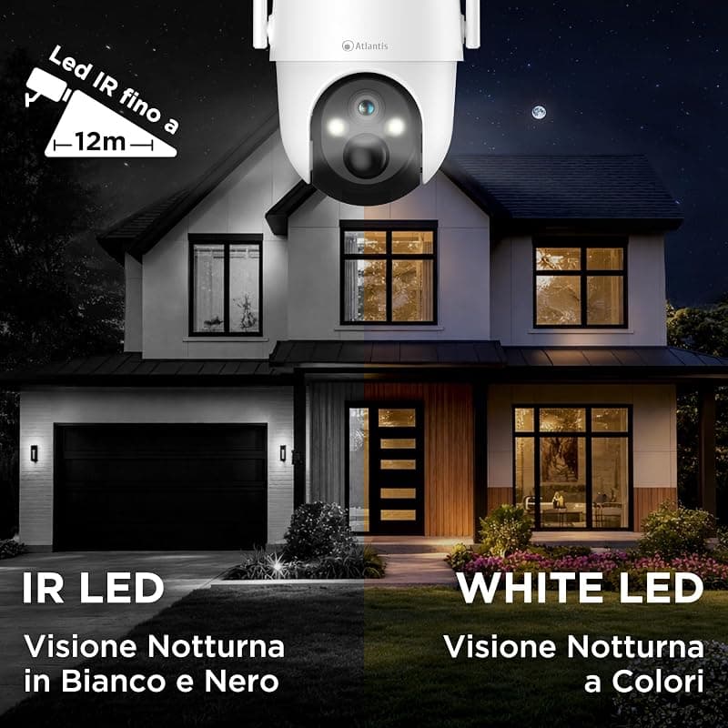 Atlantis Telecamera OUT-Door Volta Pro 4G/LTE Motorizzata con Batteria e Pannello Solare A16-VL70P-4G — miniatura 5