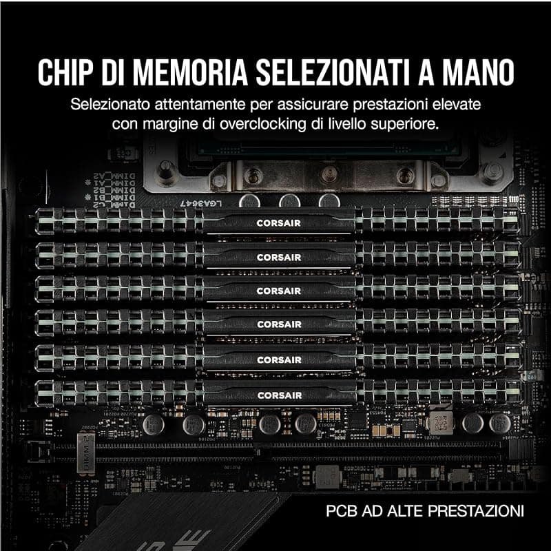 Corsair Kit RAM Vengeance LPX DDR4 32GB (2*16GB) 3200MHZ CMK32GX4M2E3200C16 — miniatura 3