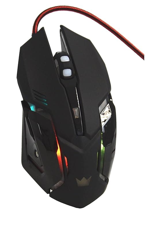 Crown Micro cmxg 622 Verde Katana Gaming Mouse, Via Cavo — miniatura 4