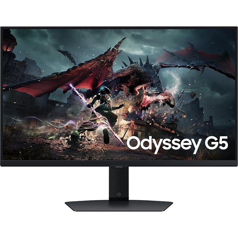 Samsung Monitor Gaming LED 27" Odyssey G5 QHD 1MS HDMI/Display-Port LS27DG500EUXEN — miniatura 2