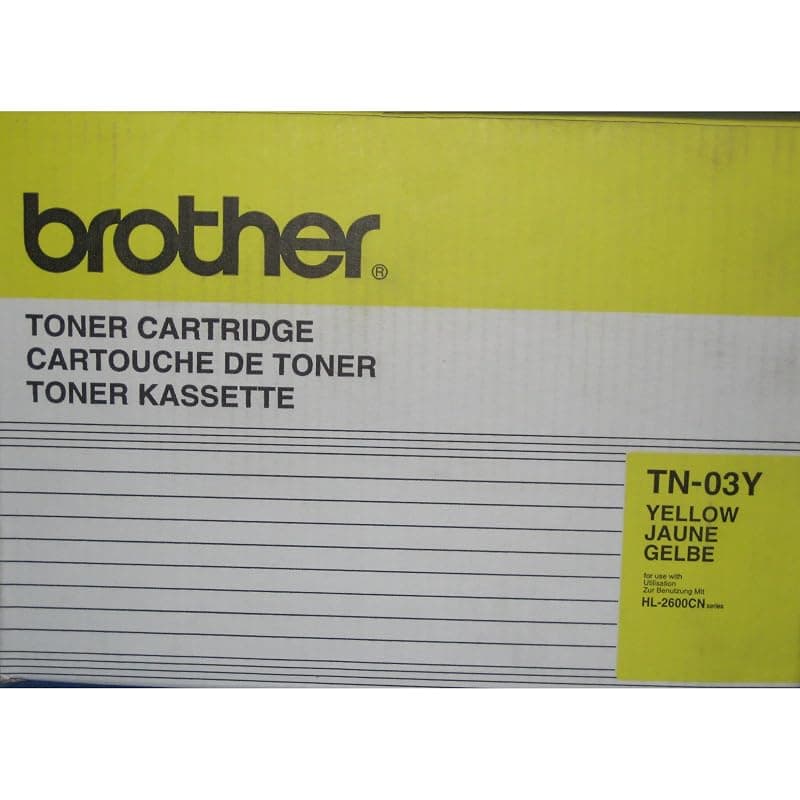 Brother Toner Originale HL 2600CN 7.200 Pag Giallo TN-03Y