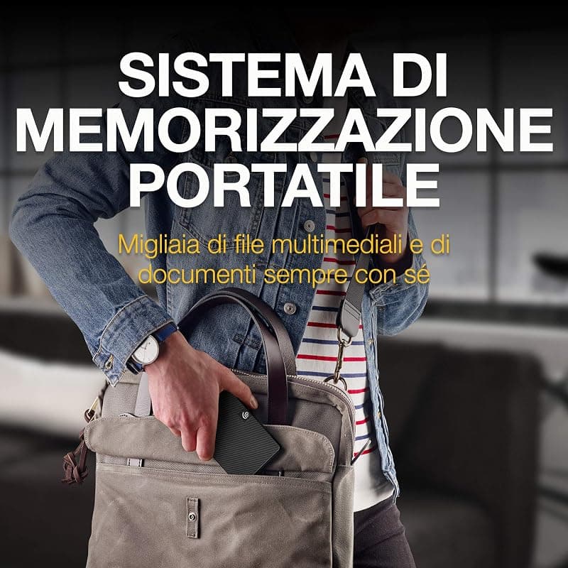 Seagate Expansion, 2 TB, External Hard Drive HDD, 2.5 Inch, USB 3.0, PC & Notebook, 2 Years Rescue Services (STKM2000400) — miniatura 4