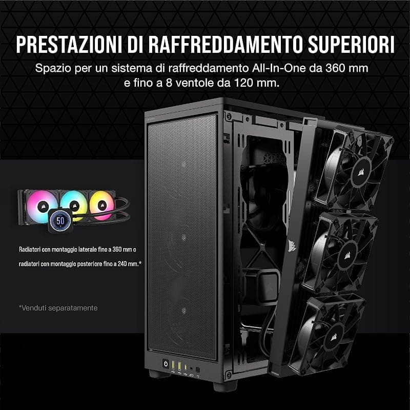 Corsair 2000d Airflow - SfF-Tower - MinI-Itx — miniatura 5