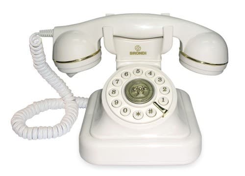 Brondi Telefono da Casa Vintage 20 White
