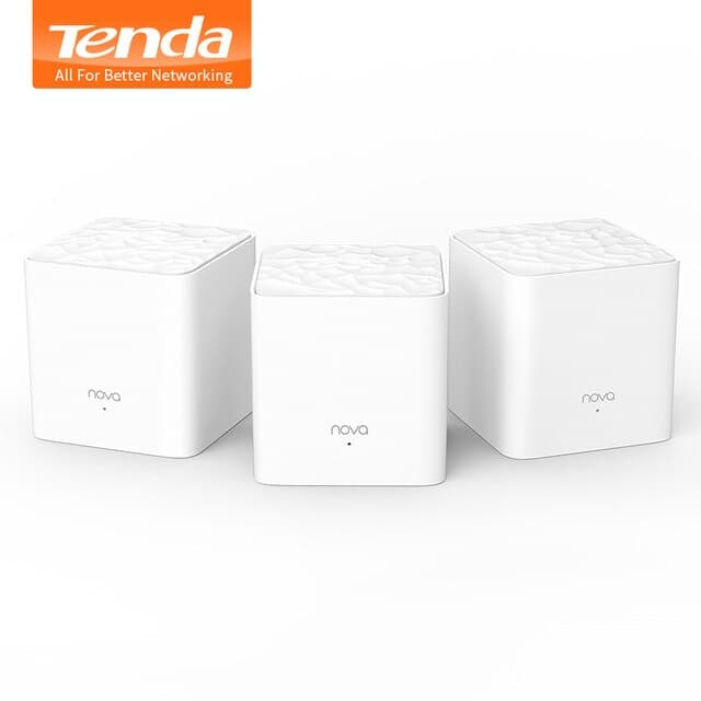 Tenda Wireless Home Mesh System Pack 3 Dual Band AC1200 MW3(3PACK)
