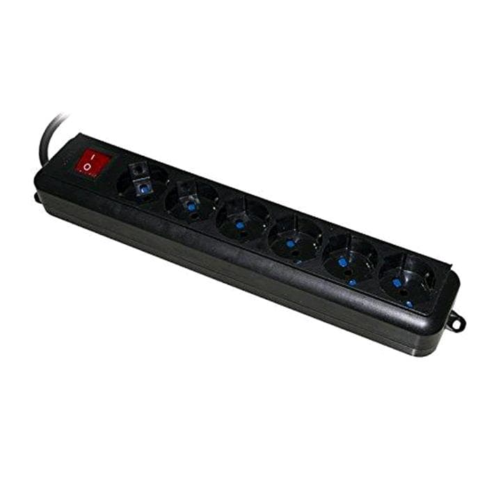 Tecno Multipresa 6 Uscite Schuko TC-MP04
