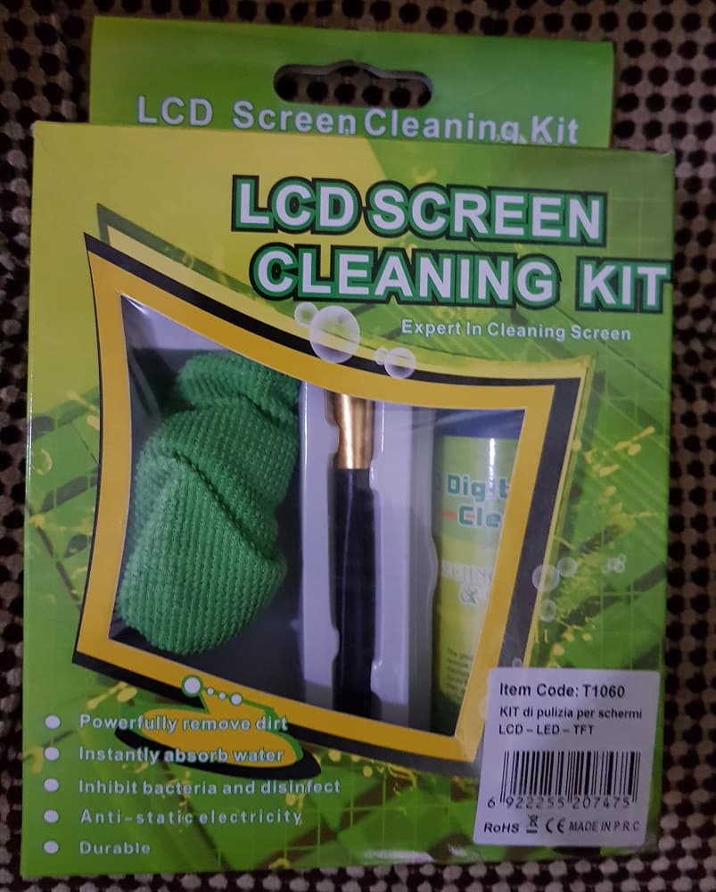 Kit di Pulizia e Manutenzione per Schermi LCD/TFT
