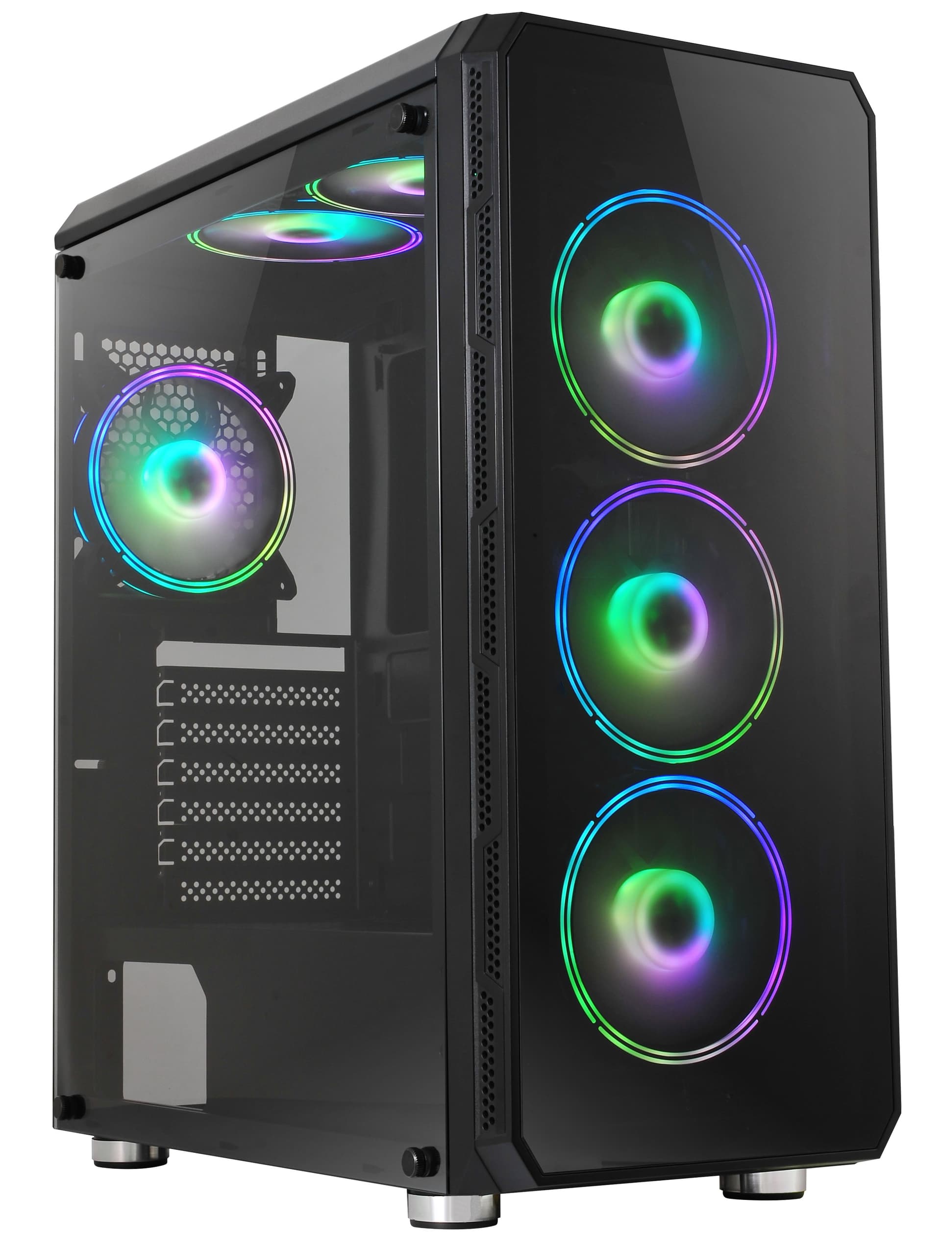 Tecno Case ATX Gaming TC-Game 13 Black No Alim