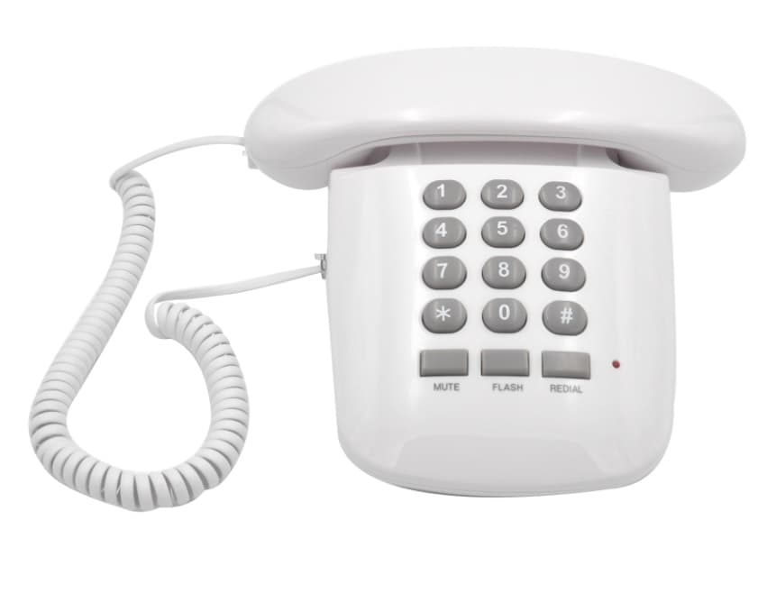 Brondi Telefono Fisso Sirio Bianco