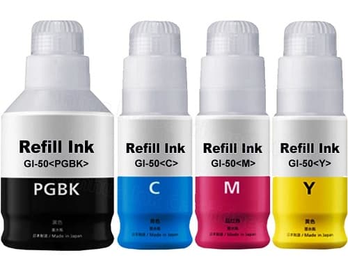 Canon Ecotank Flacone Compatibile Pixma GI-50Y 70ML Ciano DYE 3403C001