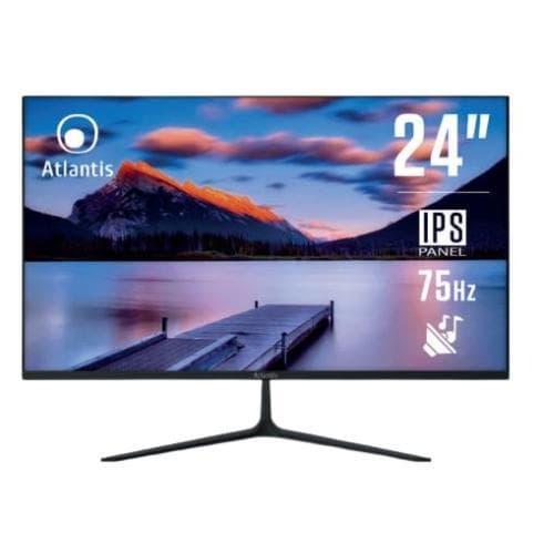 Atlantis Monitor IPS LED 24" Full HD 5MS Multimediale VGA/HDMI/Display-Port A05-HE24I-VHDM