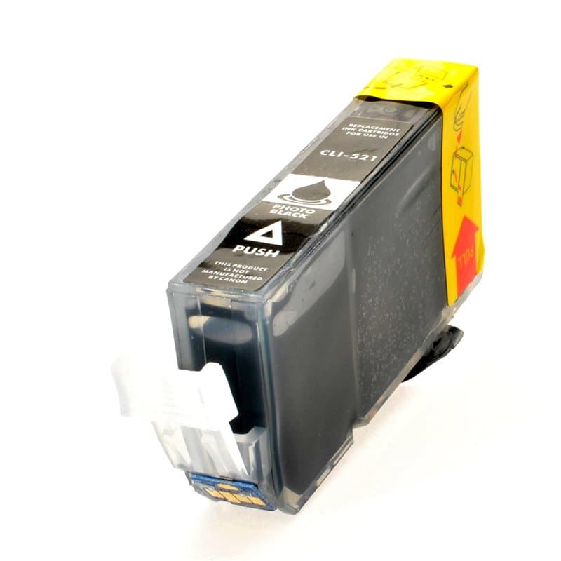 Canon Cartuccia Compatibile 9,4ML CLI-521BK Nero 2933B001