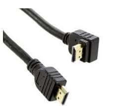 Tecno Cavo HDMI/HDMI 10 MT 1,4BV 1 Terminale Curvo Oro