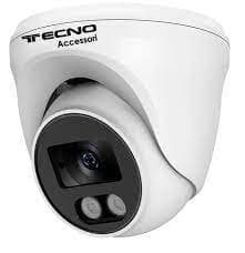 Tecno Telecamera Dome IP POE 8.0MPX 1/2.7 3.6MM Fissa TC-9045C-POE