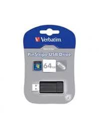 Verbatim Pendrive Pinstripe 64GB USB 2.0 49065