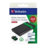 Verbatim Hard Disk Esterno 2.5" 500GB Black USB 3.2 53111