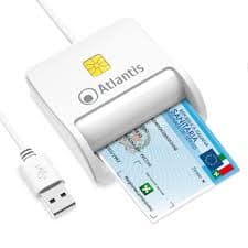 Atlantis Lettore Smart Card Reader CNS/CRS USB P005-SMARTCR-UW