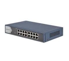 Hikvision Switch di Rete 16P 10/100/1000 Desktop/Rack DS-3E0516-E