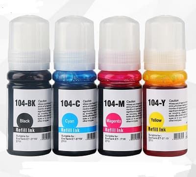 Epson Ecotank Flacone Compatibile 104 70ML Giallo C13T00P440