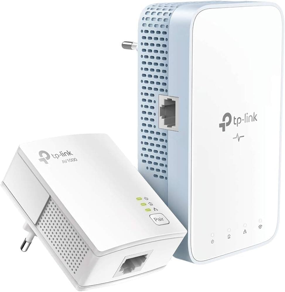 TP-Link Powerline Gigabit Extender Wireless AV1000 AC1200 TL-WPA7517 Kit