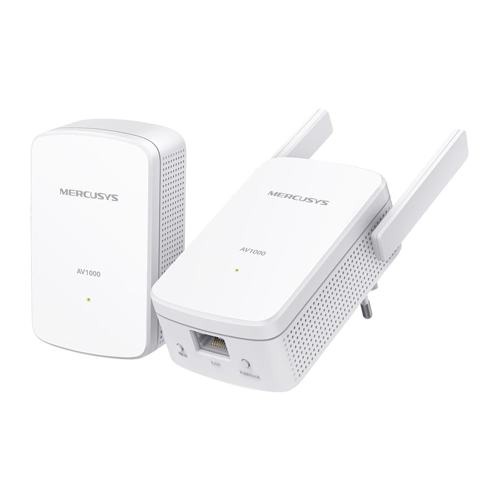 Mercusys Powerline AV2 N300 1P Gigabit Ethernet MP510 Kit