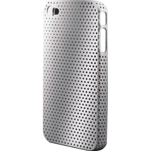 Keyteck Cover per iPhone 4/4S Silver Serie Airhole CPH-15