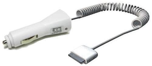 Hantol Alimentatore per iPhone 4 e 4S da Auto Bianco T1014