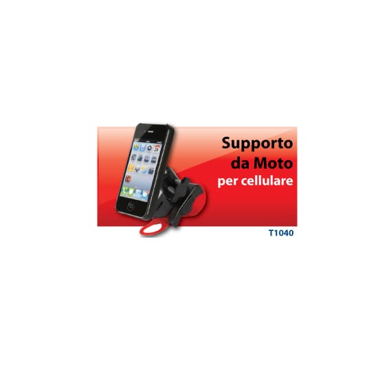 Hantol Supporto da Moto e Bici per iPhone 4 e 4S Rotazione 360° Gradi T1040