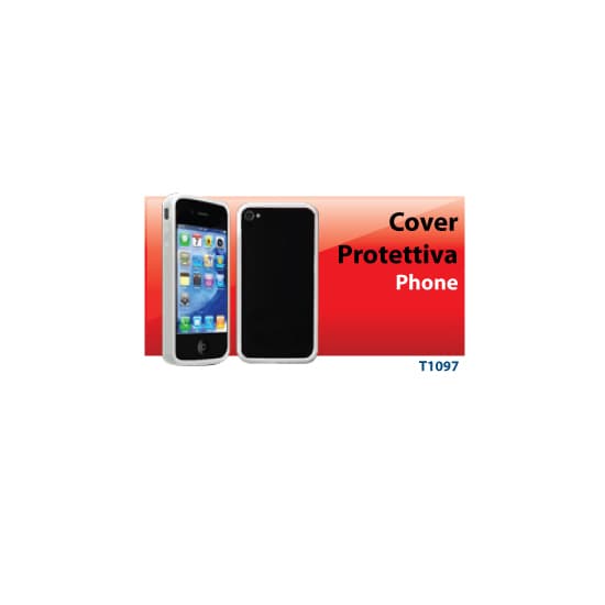 Hantol Cover-Bumper Protettiva in Silicone per iPHONE 4/4S Bianco T1097