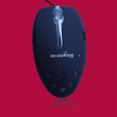 Mediaking Mouse Ottico 800 DPI Cavo USB 2.0 Retrattile MK020