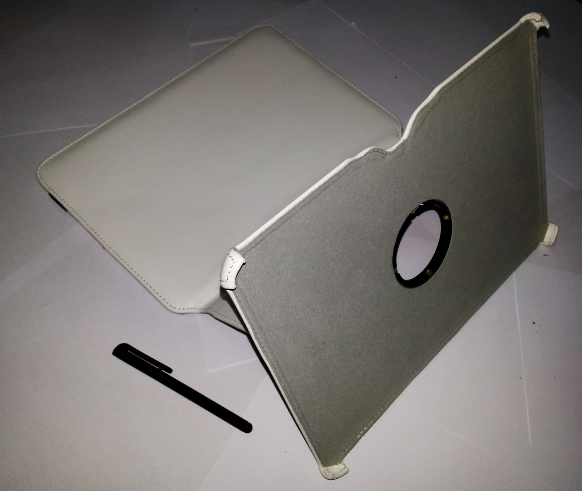 Smart Cover per Samsung Galaxy TAB 2 P5100 360° Bianco + Pennino + Screen Protettiva