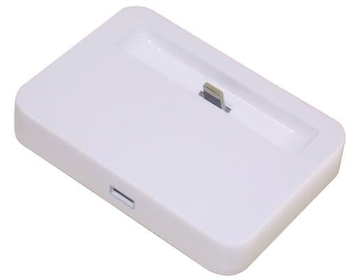 Mediaking Docking Station per Sincronizzazione Dati e Ricarica per iPhone 5 MKCAB070-D